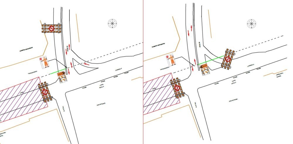 CALLE 76 CON CARRERA 6 – CRUCE TUBERÍA DE GAS