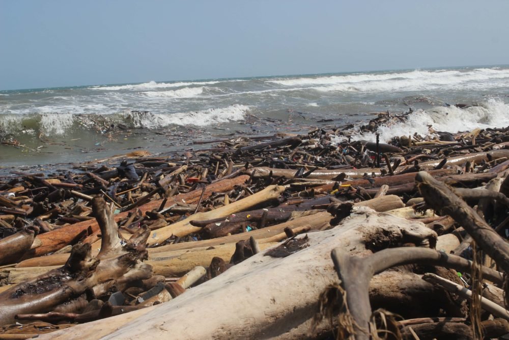 contaminacion playas de puerto colombia