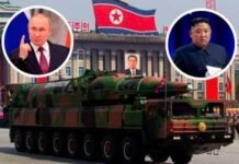 En una visita que asusta al Japón,EE.UU y Corea del Sur:Kim Jong-un recibe de manos de Shoigú una «cálida carta» de parte de Putin