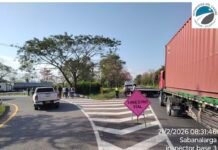 Incidente vial en el departamento del Atlántico, municipio de Sabanalarga