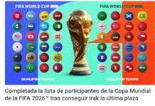 Completada la lista de participantes de la Copa Mundial de la FIFA 2026™ tras conseguir Irak la última plaza