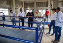 Gobernador Eduardo Verano pone en marcha el alcantarillado Cuenca 2 en Palmar de Varela