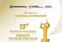 13ª edición del Premio de Periodismo Ernesto McCausland Sojo