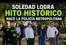 Soledad logra un hito histórico para la seguridad: nace la Policía Metropolitana que reforzará la protección de cerca de un millón de habitantes