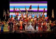 La identidad, la alegría y la diáspora del Carnaval de Barranquilla se vivieron por primera vez en el Teatro Julio Mario Santo Domingo de Bogotá