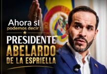 Ahora si podemos decir : Presidente Abelardo De La Espriella