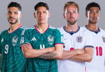 Inglaterra se impone a México y clasifica a cuartos de final