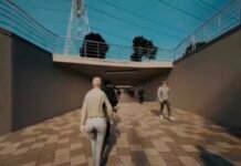 Cierre vial por construcción de túnel peatonal entre Caribe Verde y Las Malvinas
