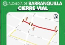 Cierre vial por obras de pavimentación y reconstrucción en tramos de la carrera 59 y calle 82