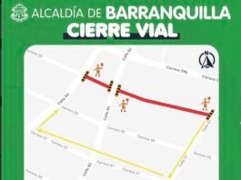 Cierre vial por obras de pavimentación y reconstrucción en tramos de la carrera 59 y calle 82