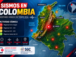 Colombia registra nueva jornada de actividad sísmica: al menos 13 movimientos fueron reportados